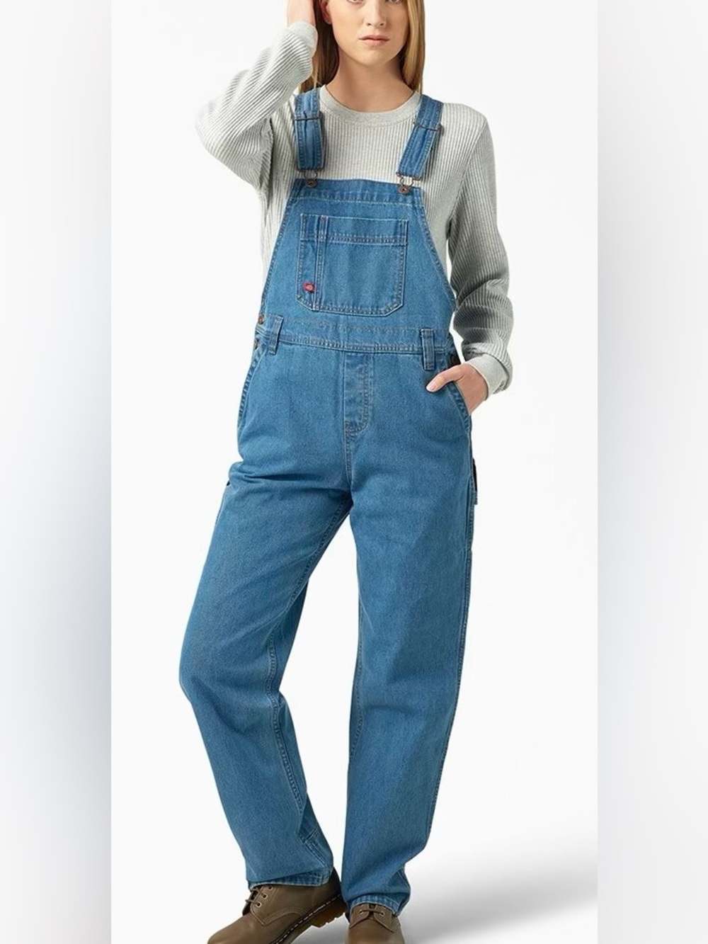 Dickies Bib Relaxed Straight Overall Women's size S